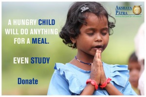 Just rs 750 can feed a child for an year !!! Just rs 750 can feed a child for an year !!!